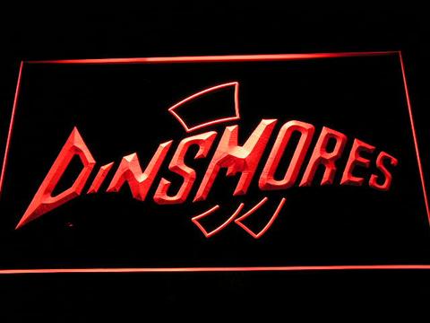 Dinsmores Fishing Logo LED Neon Sign